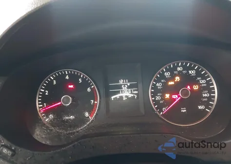 2013 Volkswagen Jetta 2.5L Se из США, поврежденный, VIN 3VWBP7AJ0DM415033